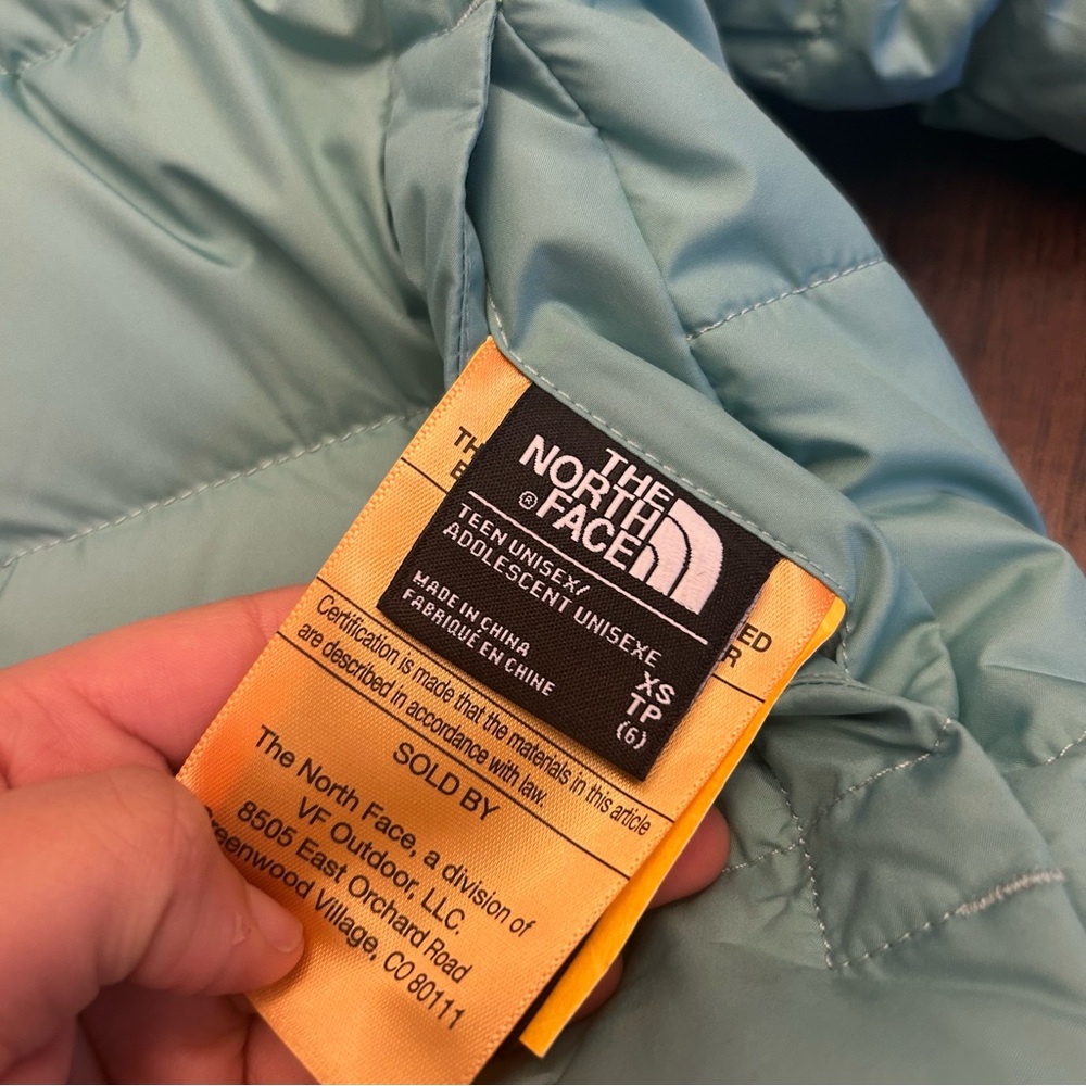 The North Face Teen Reversible North Down Jacket - Youth Wasabi X-Small (6) New - Picture 4 of 14
